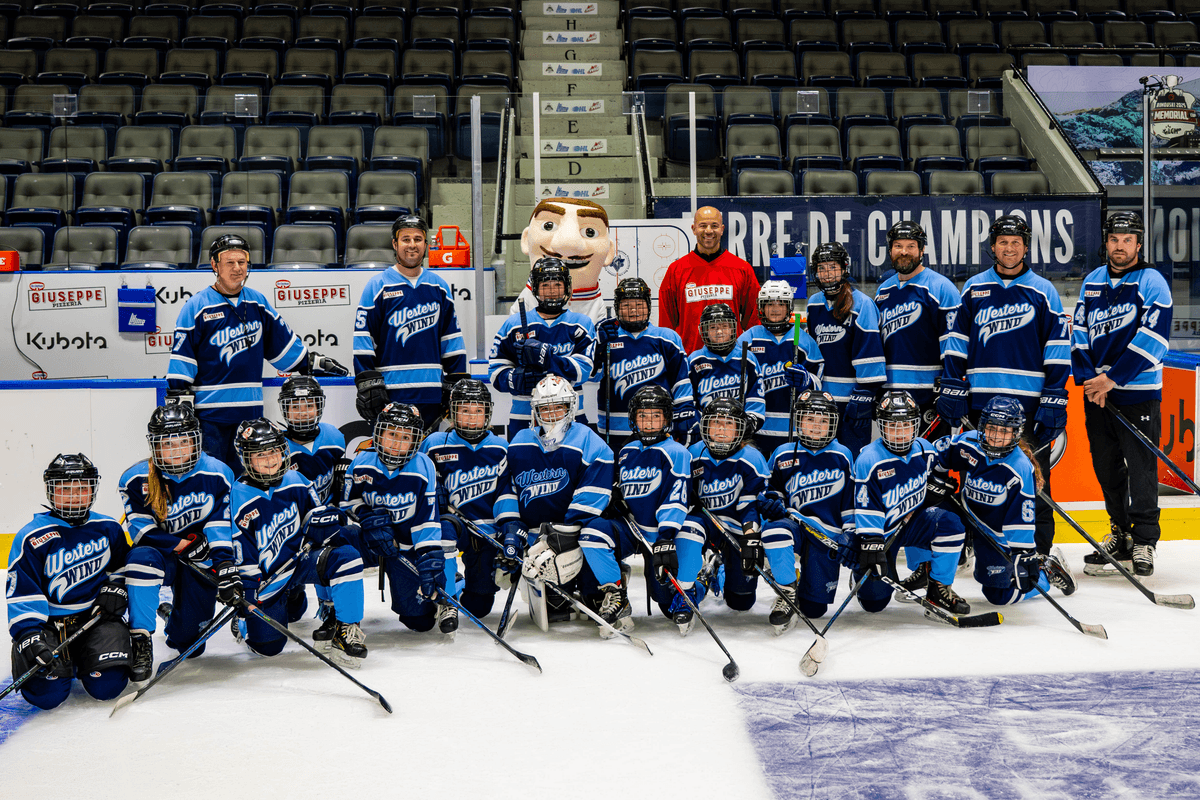 Western Wind hockey team, winners in 2025